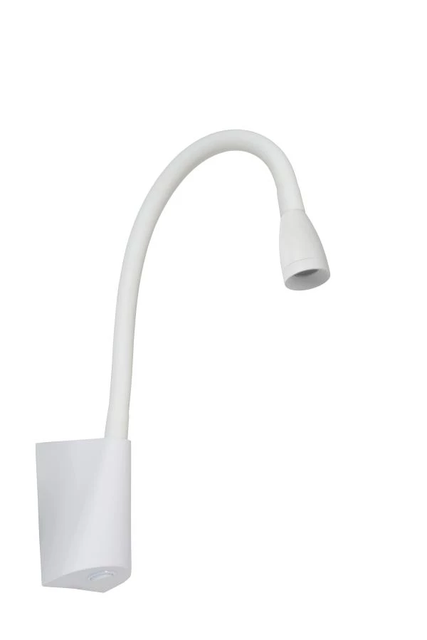 Lucide GALEN-LED - Lampe de chevet - LED - 1x3W 3000K - Blanc - éteint
